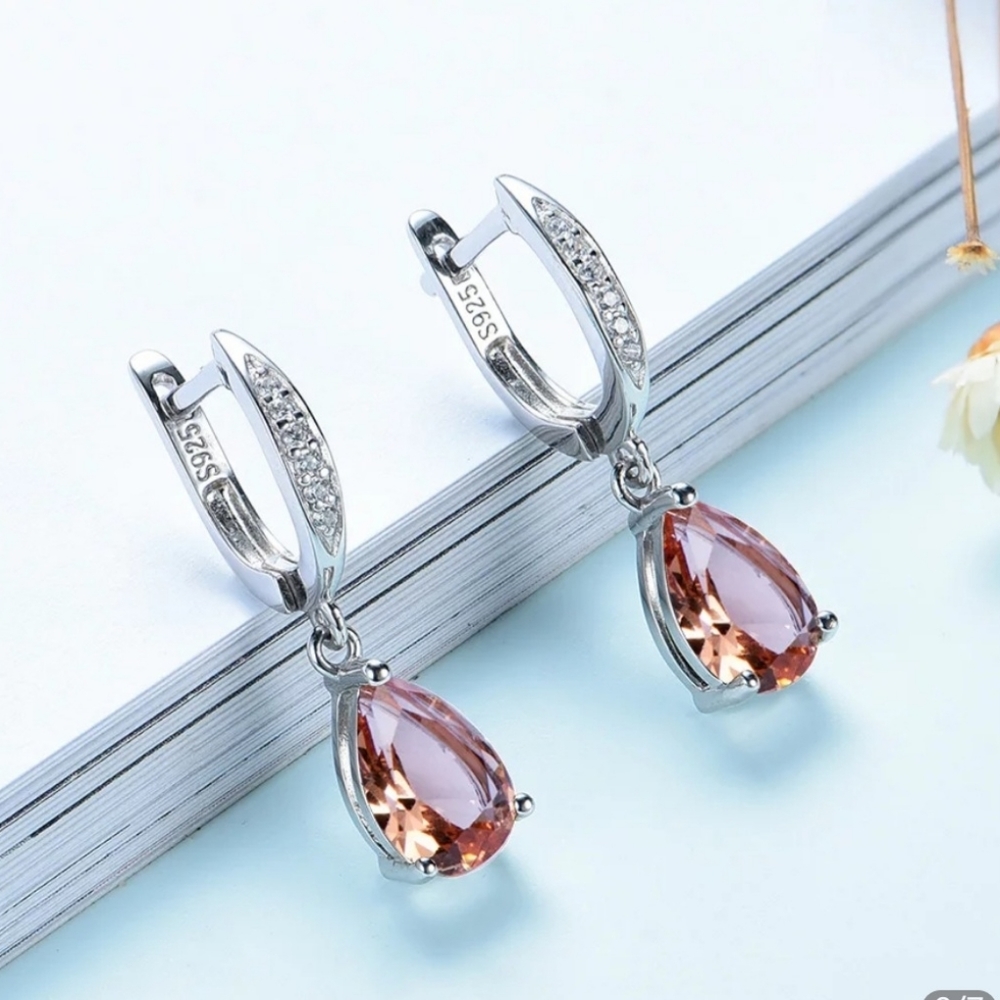 Silver earrings